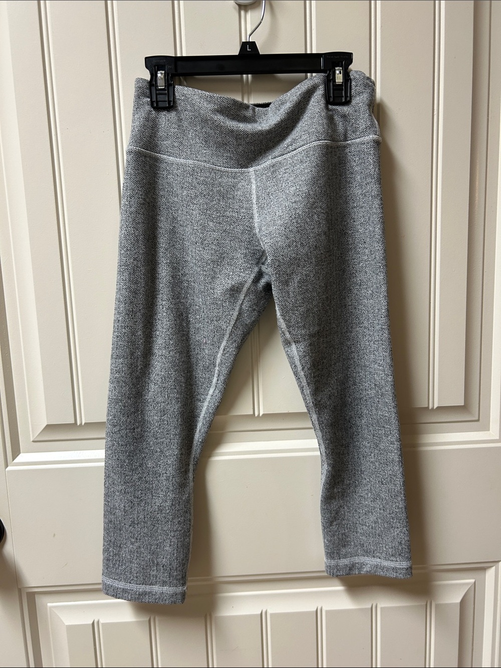 lululemon athletica Heather Gray Cozy Knit Leggings
